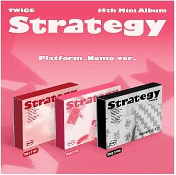 Amazon.com: TWICE Strategy [Platform Nemo ver.] 14th Mini Album (3