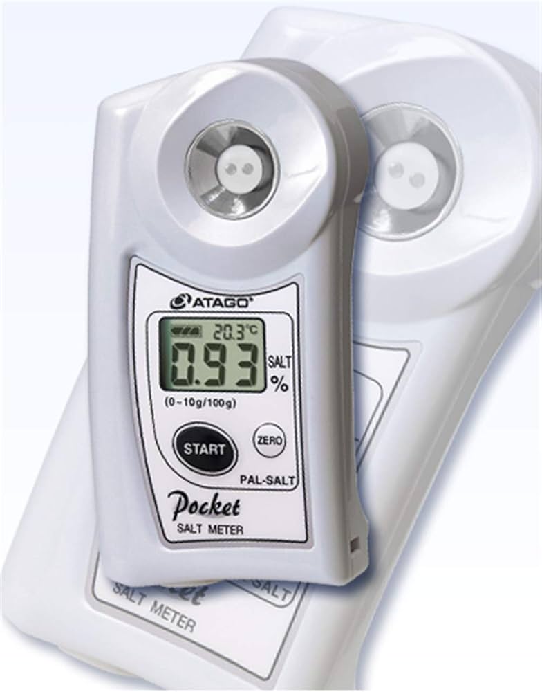 Amazon | 【アタゴ公式サイト】塩分計 デジタル ポケット 固形物