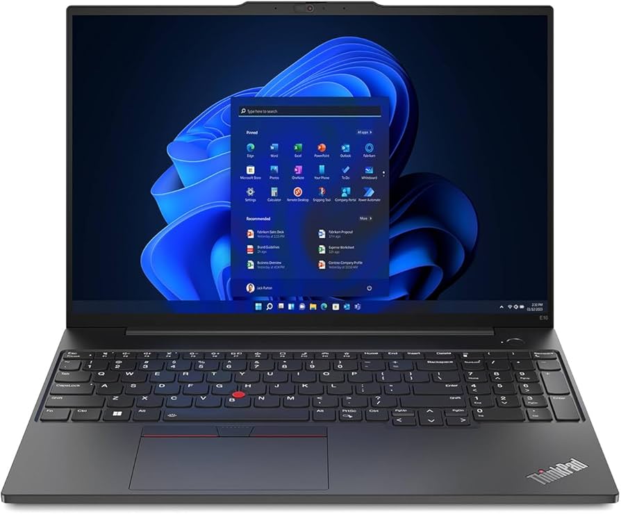 Amazon.com: Lenovo ThinkPad E16 Gen 1 21JN003XUS 16