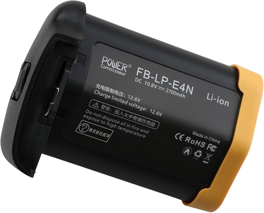 Amazon | 「Power-connoisseur」 Canon対応 リチウムイオン充電池 EOS