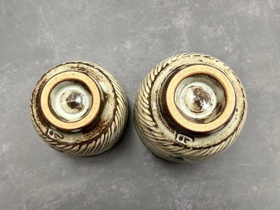 人間国宝 島岡達三 象嵌方壺 共箱 人間国宝 島岡達三 象嵌方壺