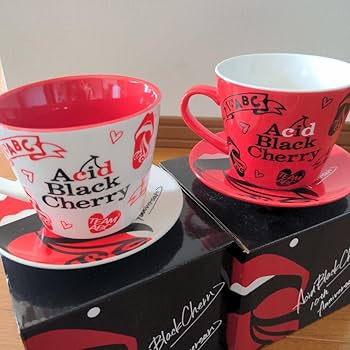Amazon.co.jp: Acid Black Cherry マグカップ 3つセット ホビー グッズ