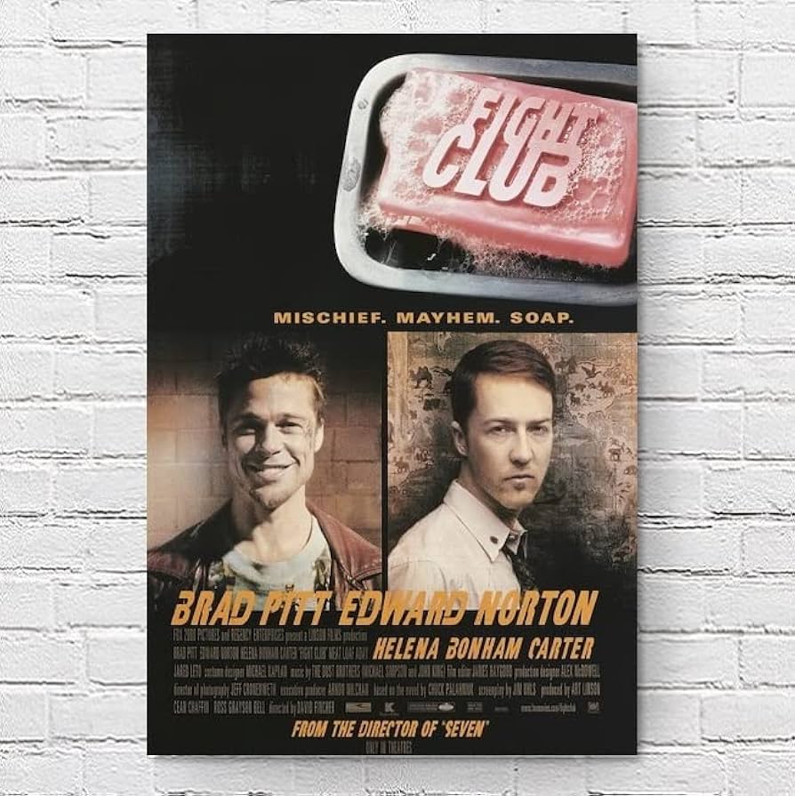 Amazon.co.jp: 映画ポスター ファイトクラブ FIGHT CLUB 24×36inc (61