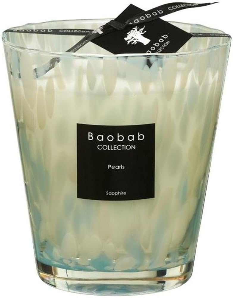 Amazon.com: Baobab Max 16 Pearls Sapphire Candle, Candle Wax, 16