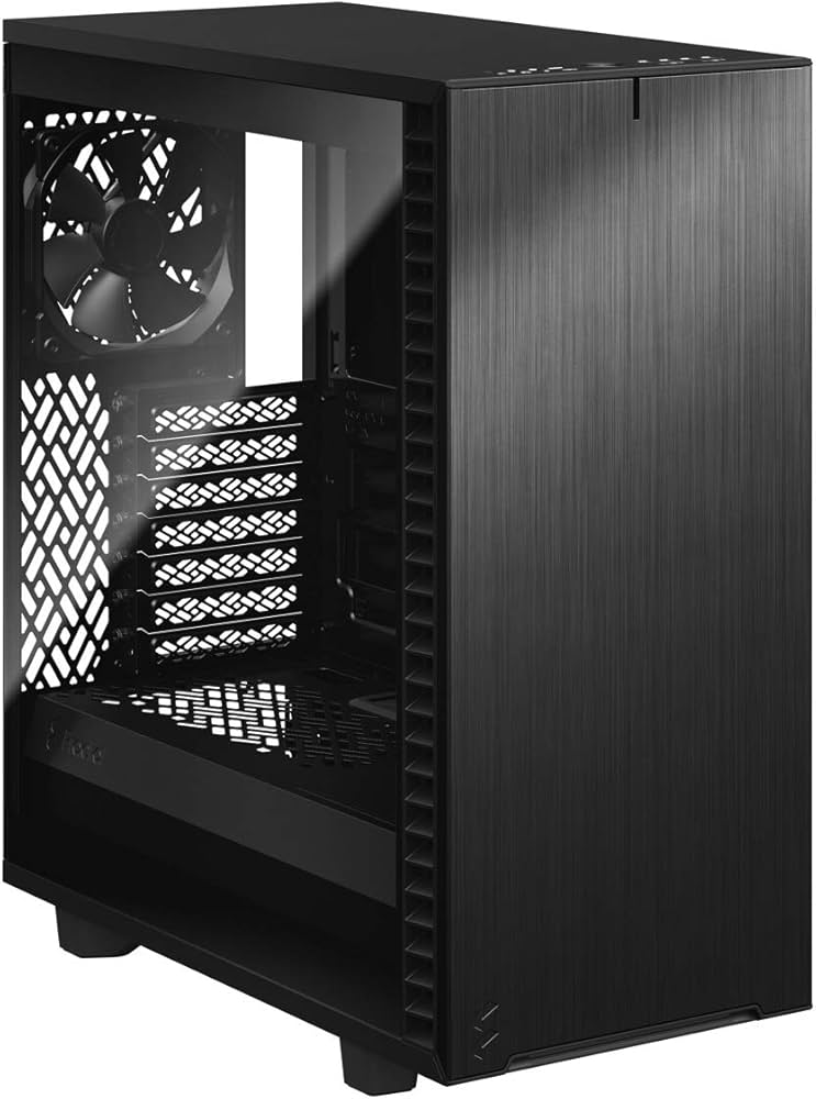 Amazon | Fractal Design Define 7 Compact Black TG ミドルタワーPC