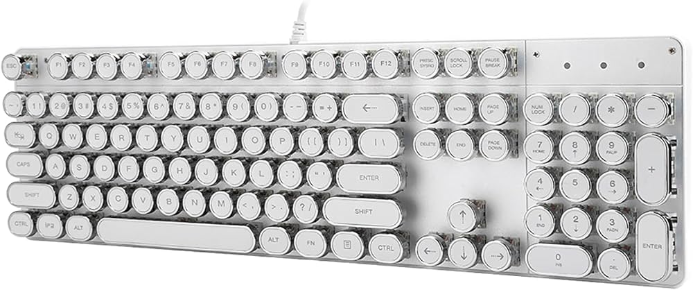 Amazon | タイプライターキーボード ワイヤレス、タイプライティング