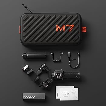 Amazon.co.jp: hohem M7 AIトラッキングスマートフォンジンバル3軸電話