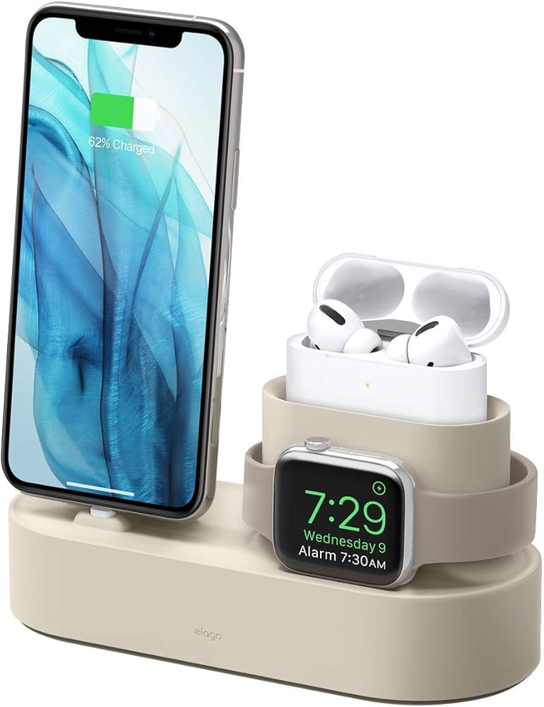 Amazon | 【elago】 AirPods Pro 3 2 Apple Watch iPhone 対応 充電