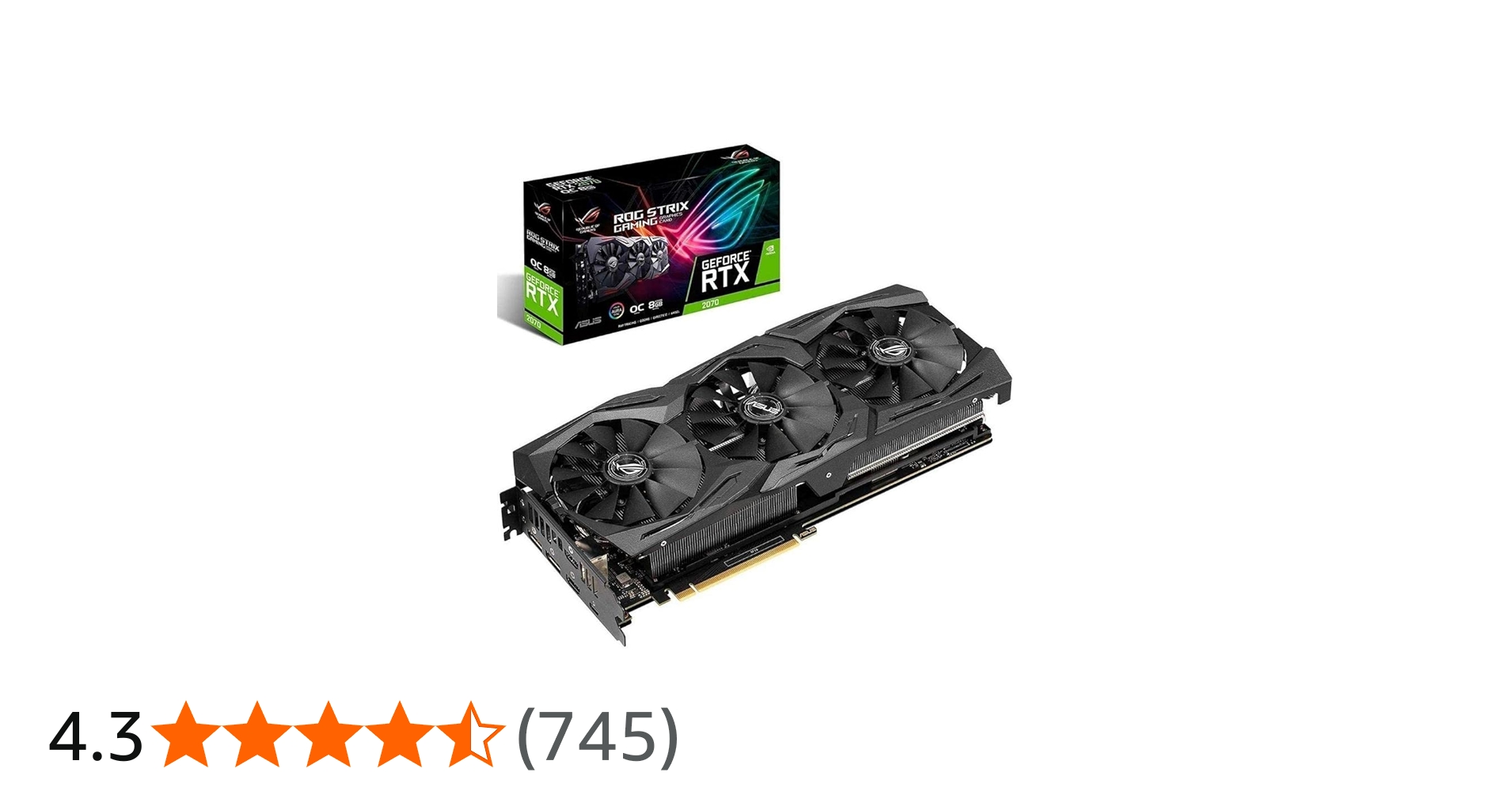 Amazon | ASUS NVIDIA GeForce RTX 2070搭載 トリプルファンモデル