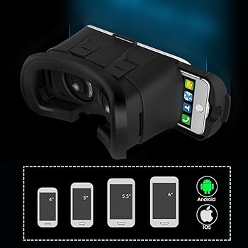 Amazon.co.jp: MXYZB 3D VR ゴーグル VR BOX 3Dメガネ バーチャル