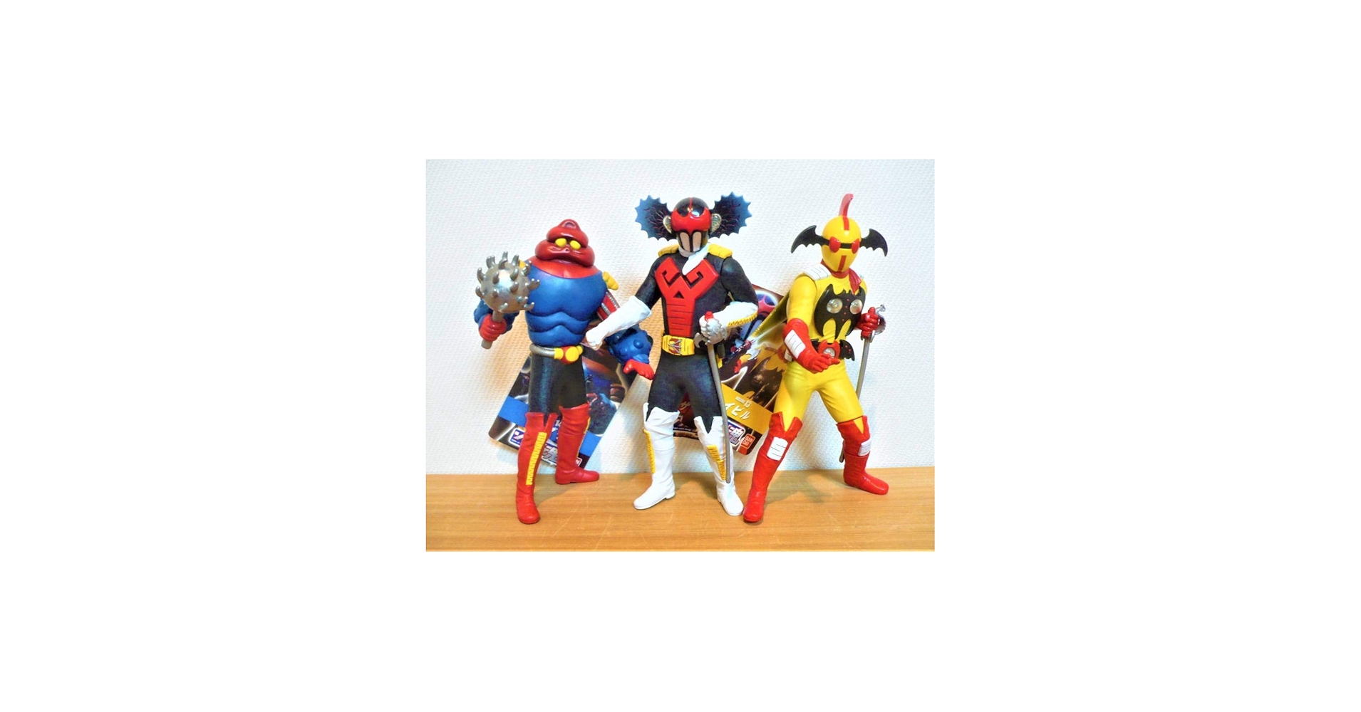 Amazon.co.jp: ソフビ魂 アクマイザー3 ザビタン イビル ガブラ 3体