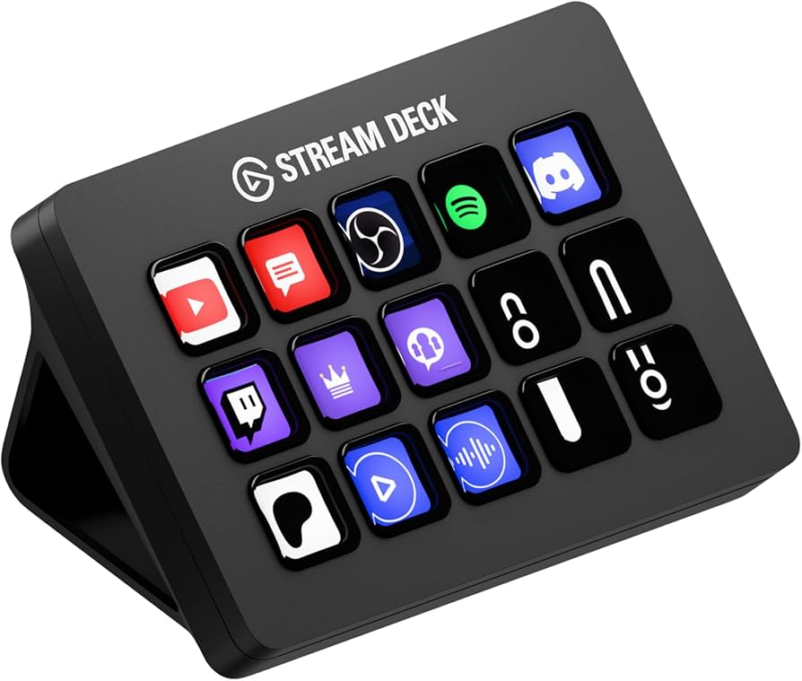 Amazon.com: Elgato Stream Deck MK.2 – Studio Controller, 15 macro