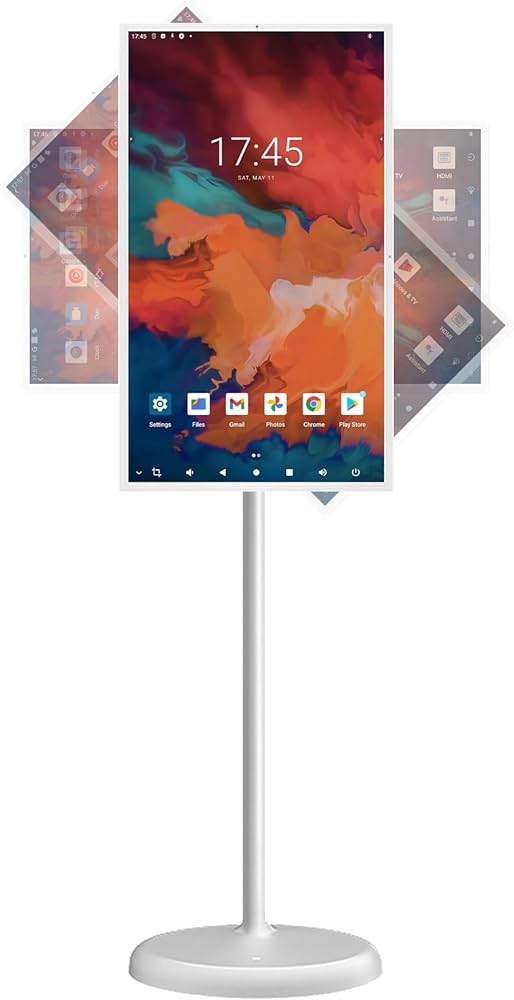 Amazon.co.jp: GTUOXIES 32インチモバイルインセルスクリーンモニター