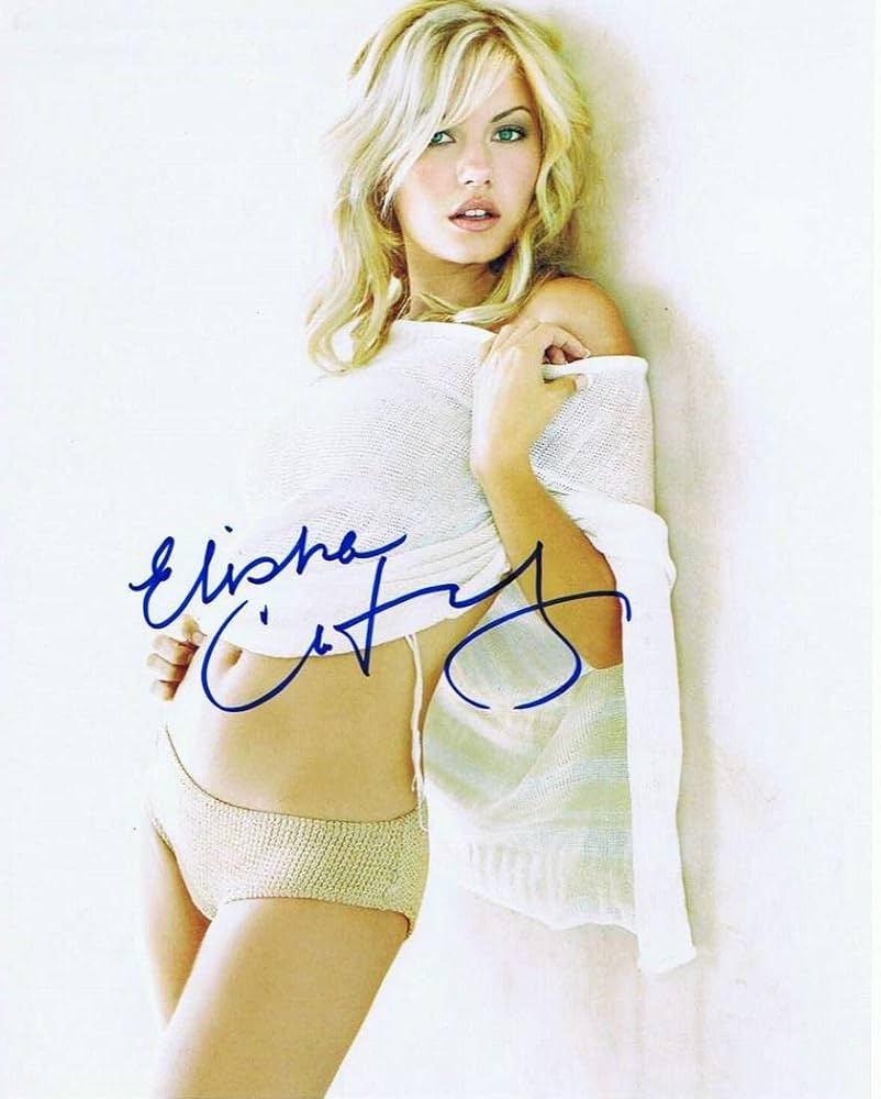 Amazon.co.jp: ◇直筆サイン ◇エリシャ カスバート ◇Elisha Cuthbert