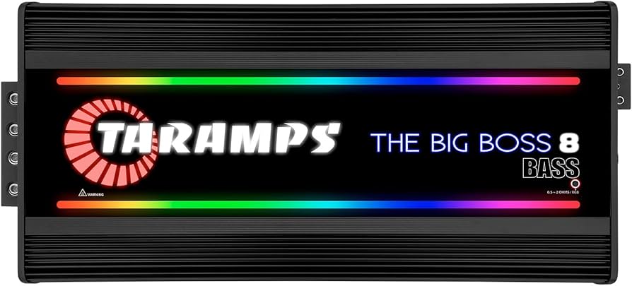 Amazon.com: Taramps The Big Boss 8 Bass Black Color Amplifier 0.5