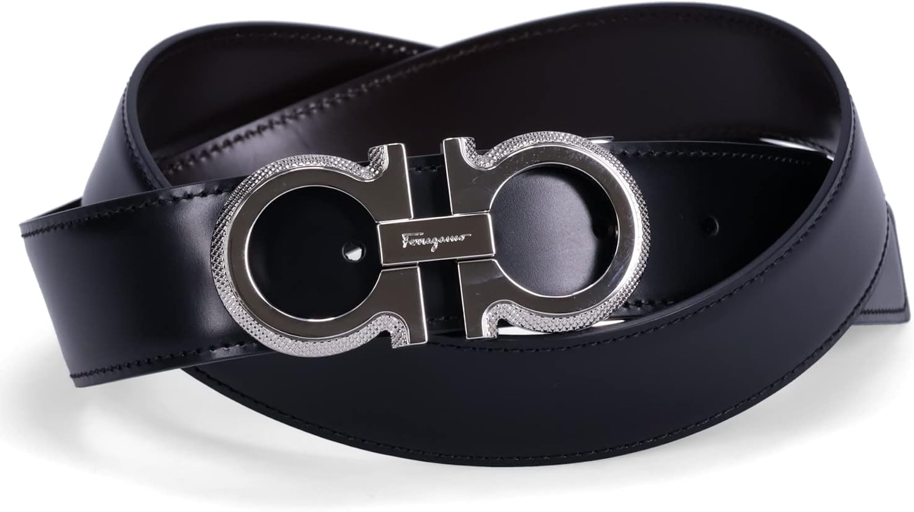 Amazon | FERRAGAMO フェラガモ ベルト 670141 754465 110