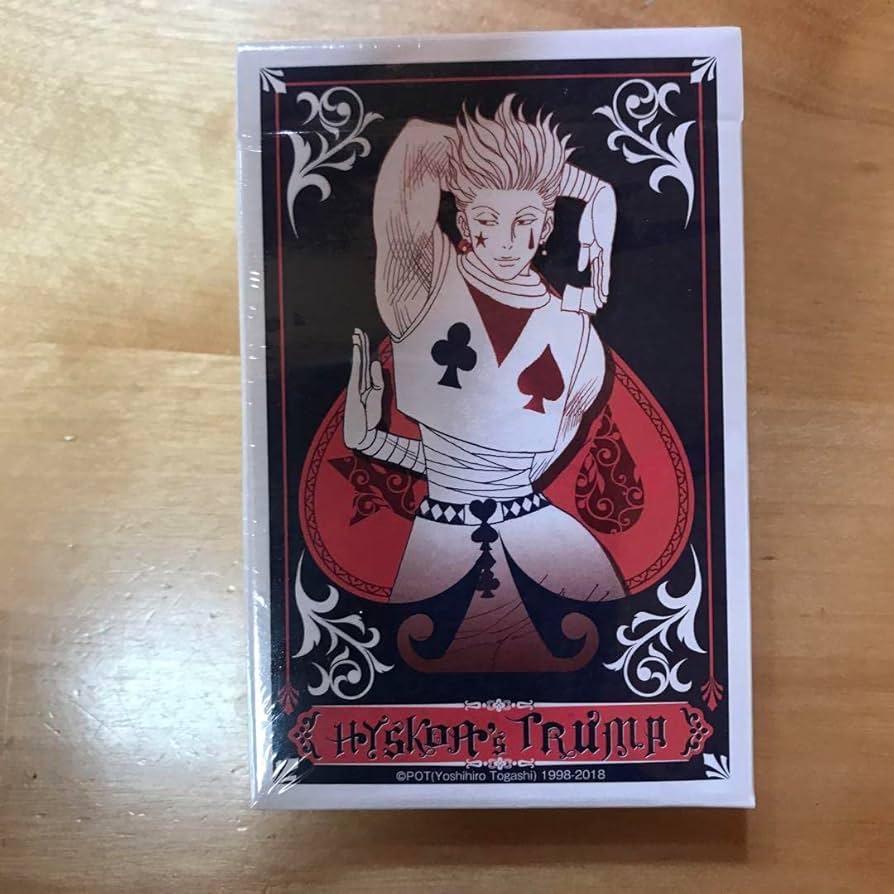 HUNTERXHUNTER 創刊50周年記念 ジャンプ展 ヒソカ トランプ