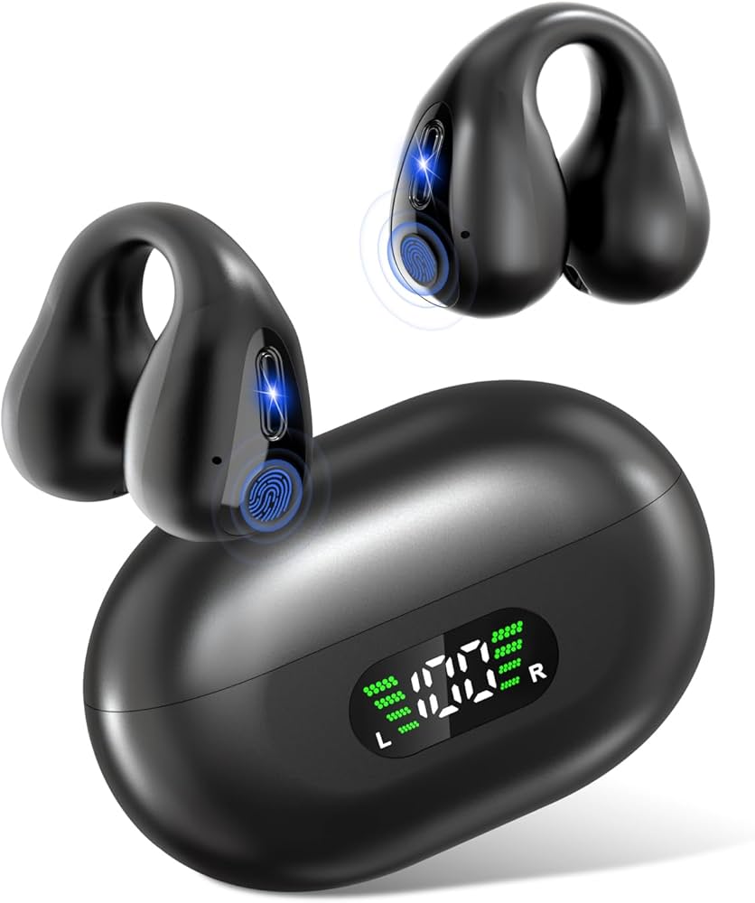 Amazon.co.jp: イヤホン bluetooth「2024音質強化·イヤーカフ型の魅力