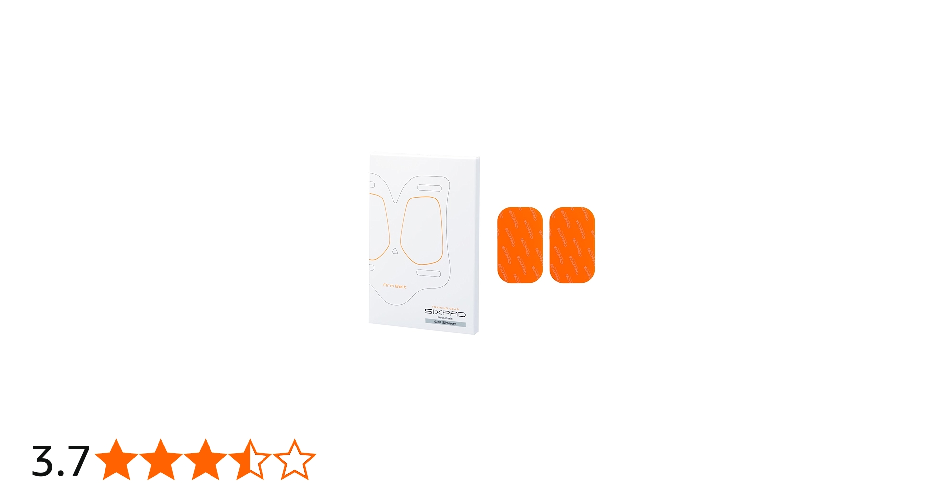 Amazon.co.jp: シックスパッド アームベルト高電導ジェルシート(SIXPAD