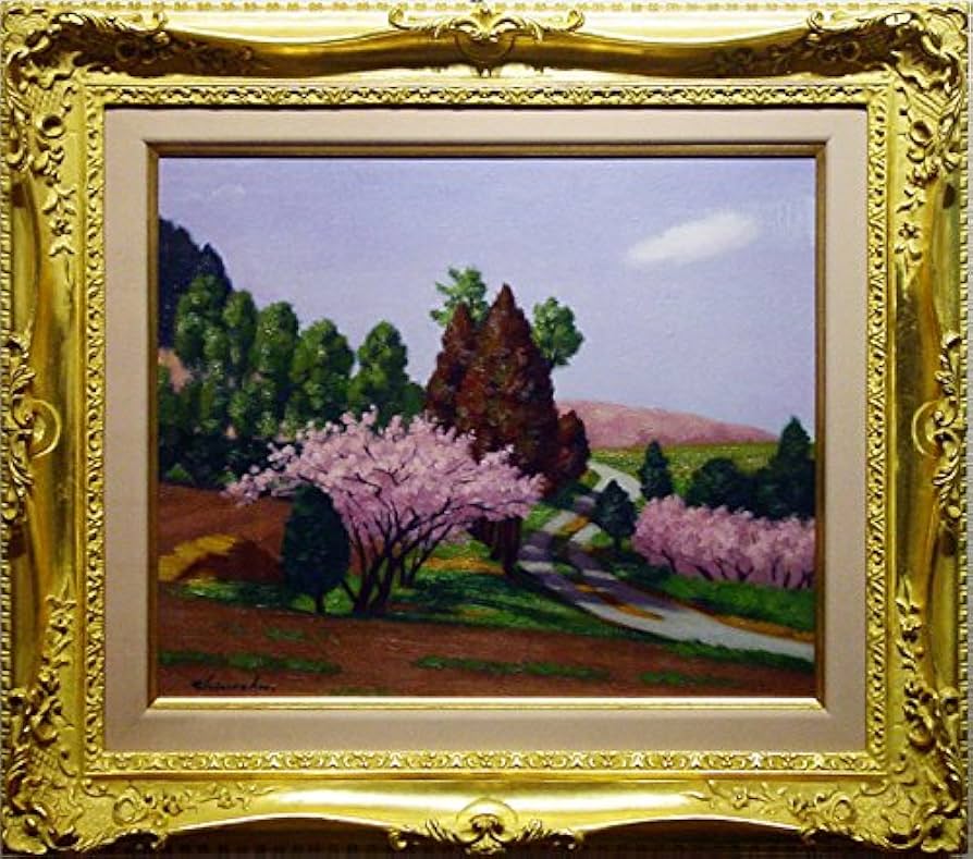 油絵 専用 花壇から顔を出した赤ちゃんぶた 油絵 専用 花壇から顔を出