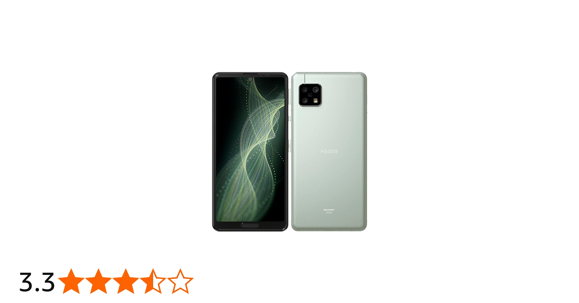 Amazon.co.jp: SIM Free au AQUOS Sense5G SHG03 [Olive Silver