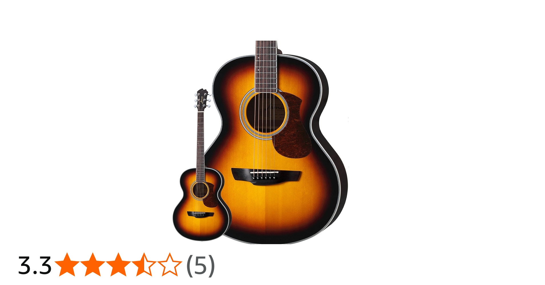 Amazon | James J-300A BBT (ブラウンバースト) アコースティック