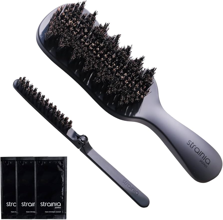 Amazon.co.jp: Strainia Strainia Straightening Brush, Straight