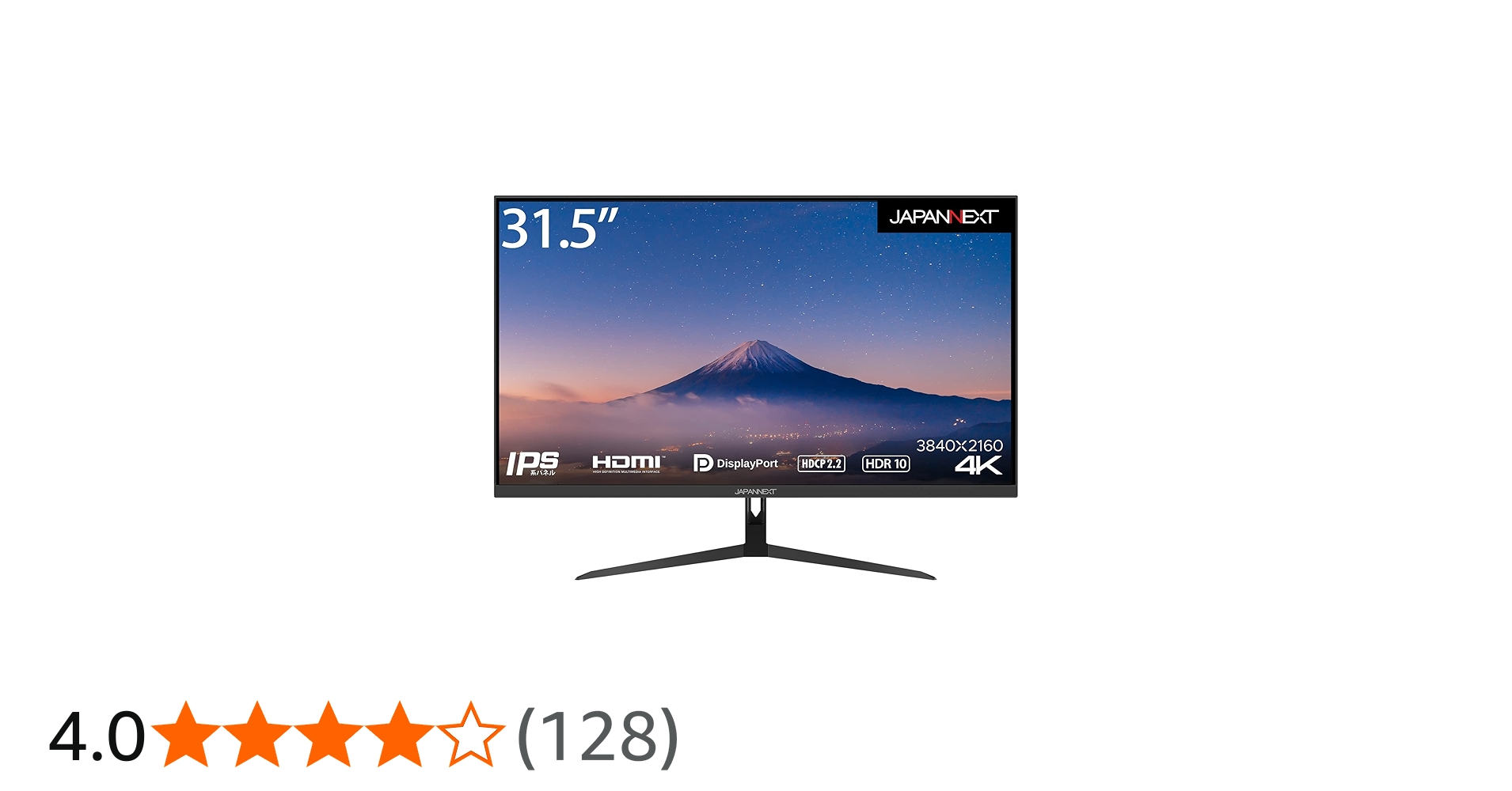 Amazon.co.jp: JAPANNEXT 31.5インチ モニター 4K UHD 3840x2160解像度