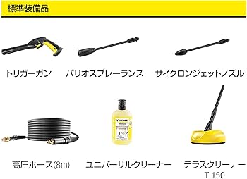Amazon | ケルヒャー(KARCHER) 高圧洗浄機 K2 ホームキット 1.602