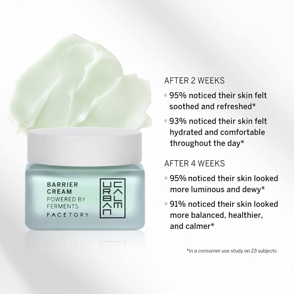 Amazon.com: FACETORY Urban Calm Barrier Cream Hydrating Face