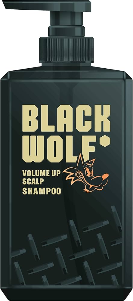 Amazon.co.jp: BLACK WOLF (ブラックウルフ) Volume Up Scalp Shampoo