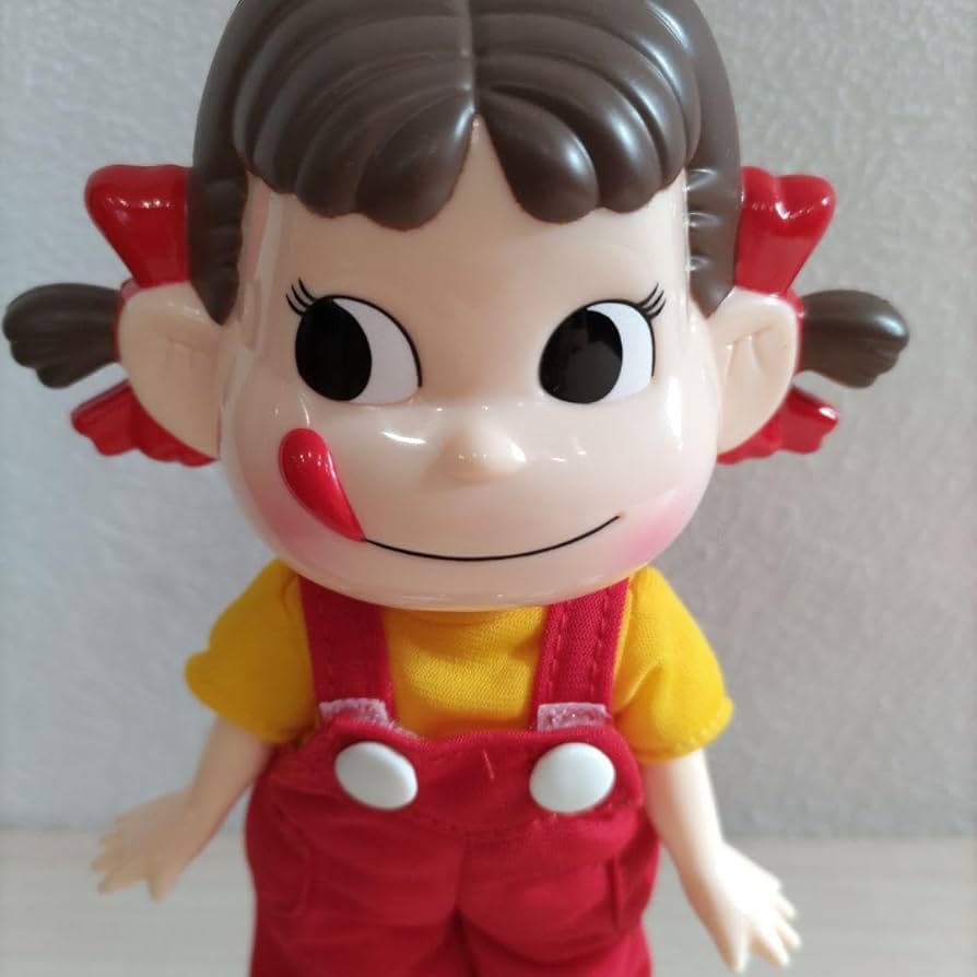 Amazon | 不二家 ペコちゃん着せかえ人形&スポーツポコちゃん人形