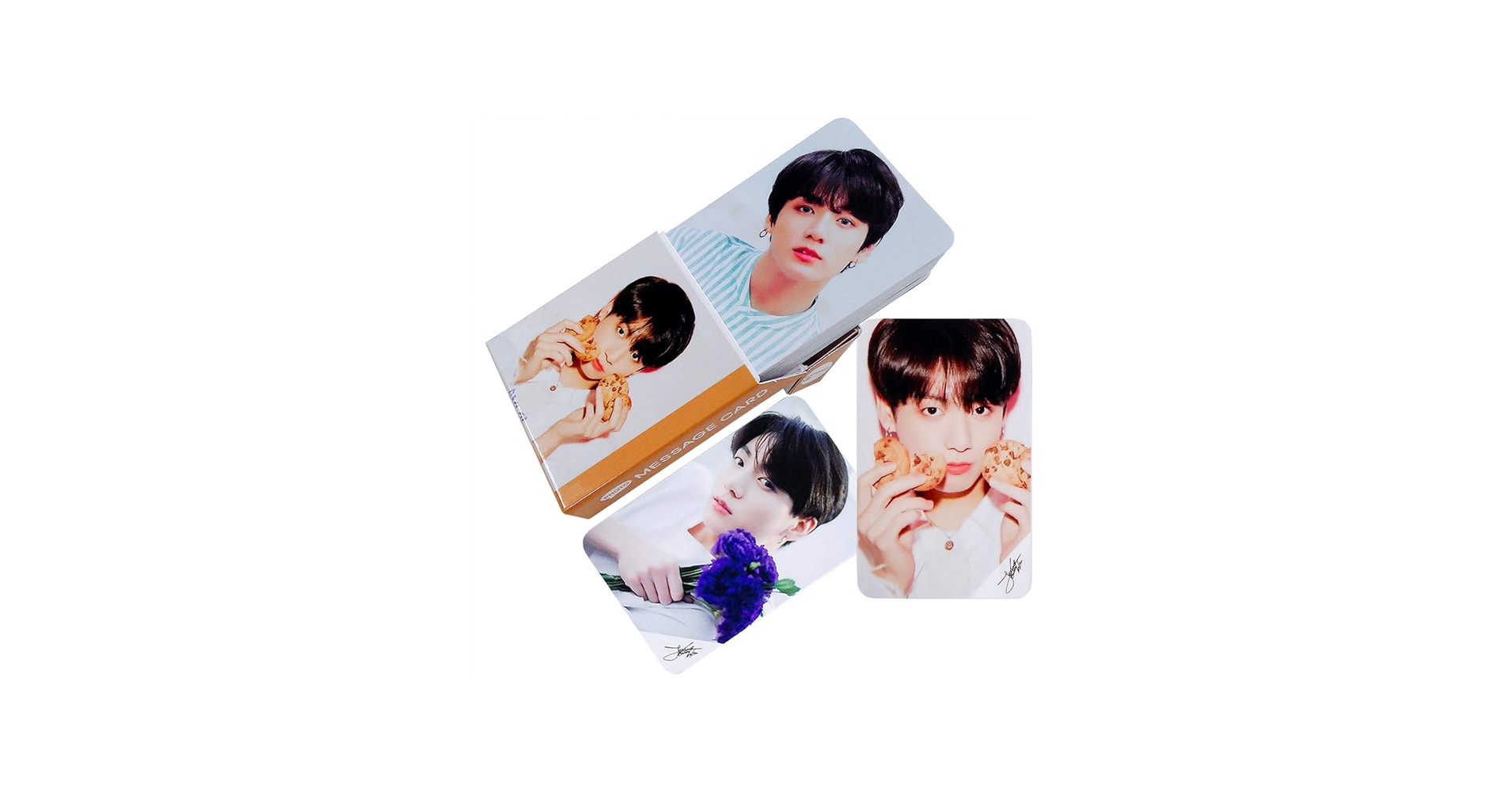 BTS Jungkook Photocard 30pcs Bangtan Boys Jung Kook PHOTO MESSAGE