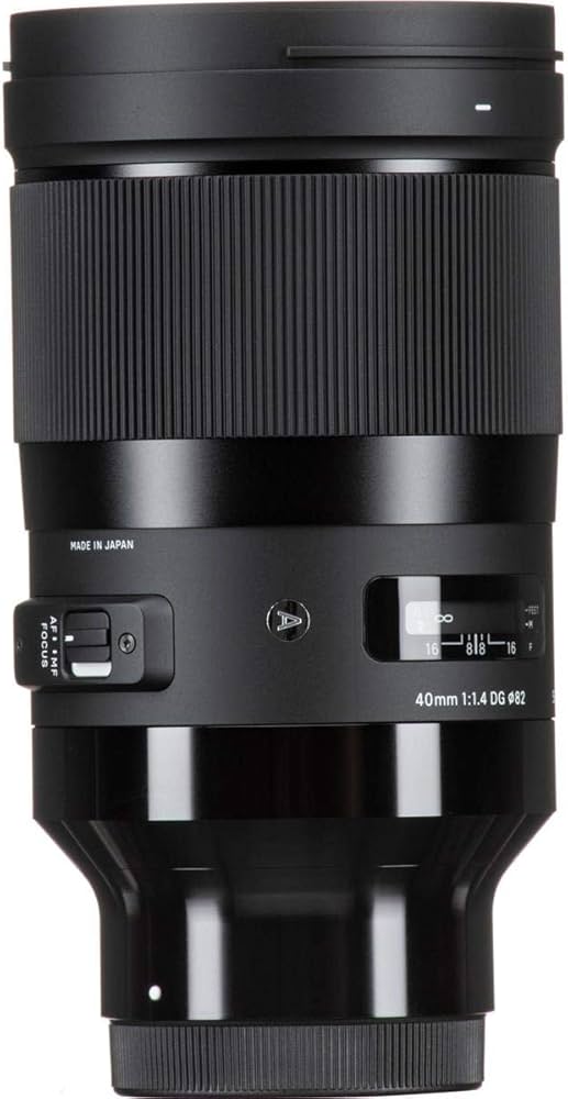 Amazon.co.jp: シグマ(Sigma) SIGMA 単焦点標準レンズ 40mm F1.4 DG
