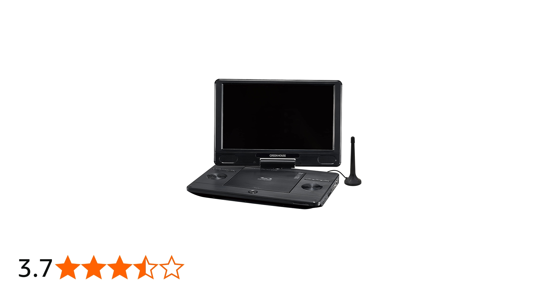 Amazon | グリーンハウス ポータブルブルーレイディスクプレーヤー