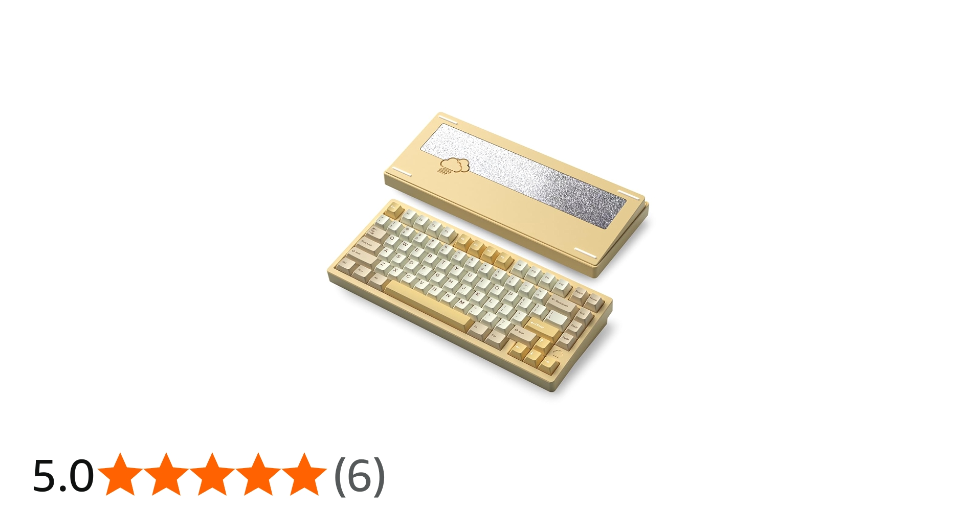 新品】 WOBKEY Rainy75 Proモデル イエロー Amazon | WOBKEY Rainy 75