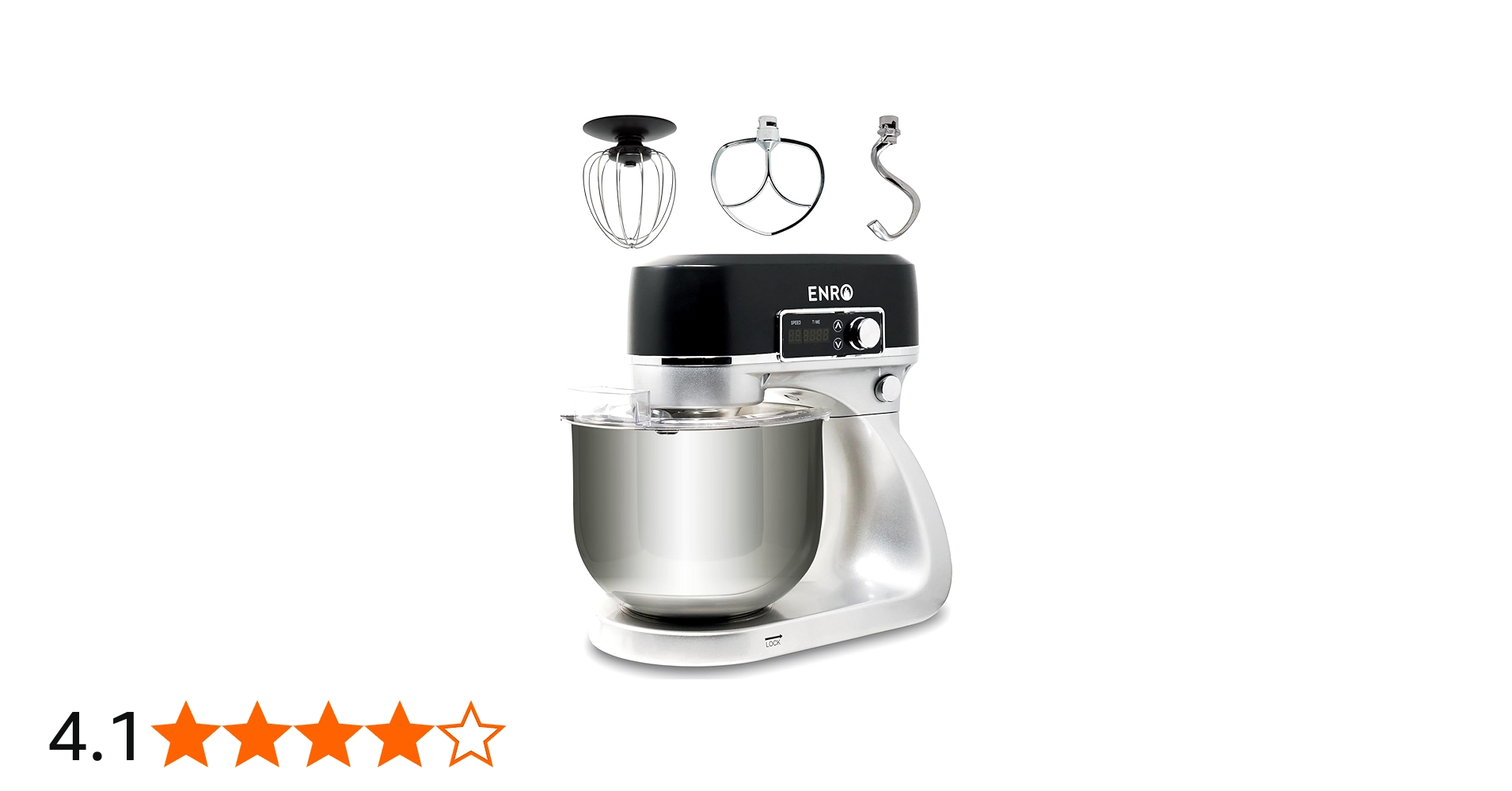 Amazon | ENRO スタンドミキサー 料理の幅が広がる キッチンがあなたの