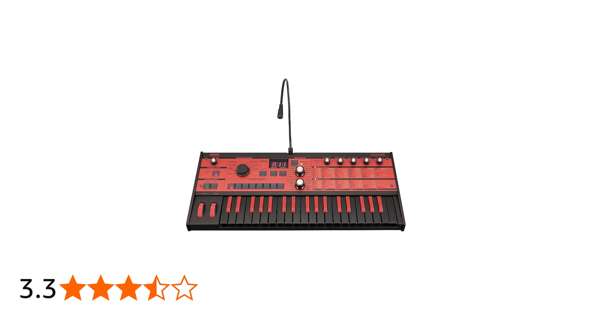 Amazon | KORG コルグ シンセサイザー/ボコーダー microKORG-BKRD