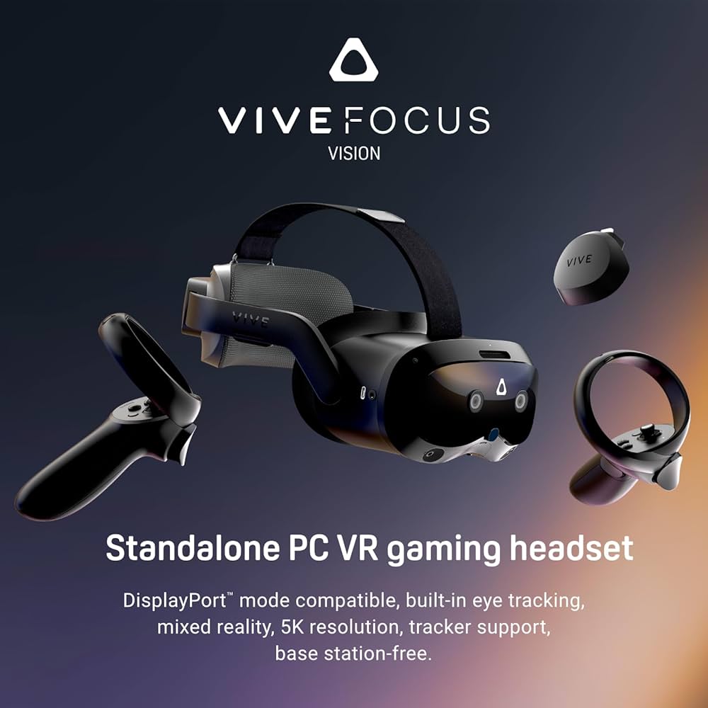 Amazon.com: HTC Vive Focus Vision with Facial Tracker — Mixed