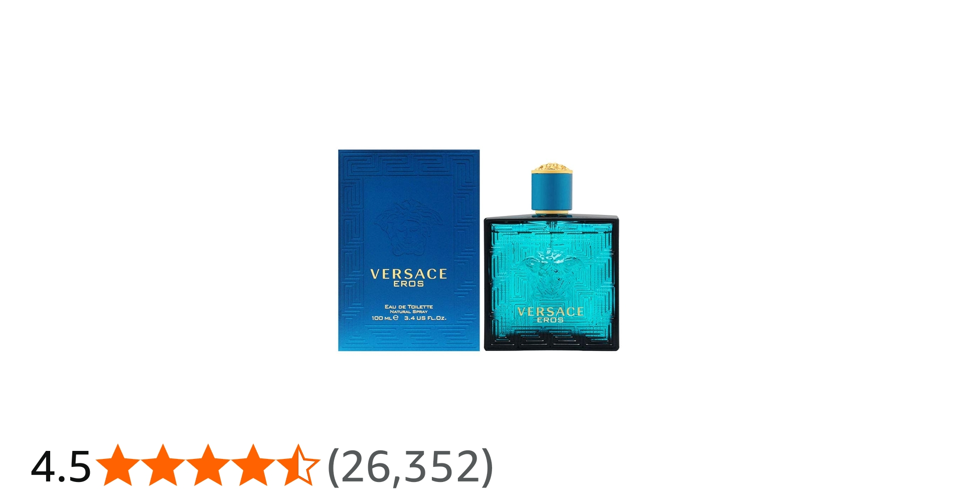 Amazon | VERSACE(ヴェルサーチ) ヴェルサーチ エロス EDT スプレー
