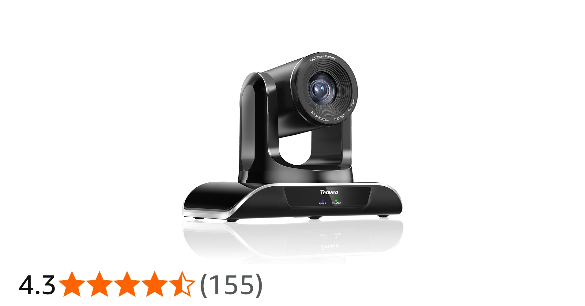 Amazon.co.jp: Tenveo PTZカメラウェブ会議10倍光学ズーム フルHD