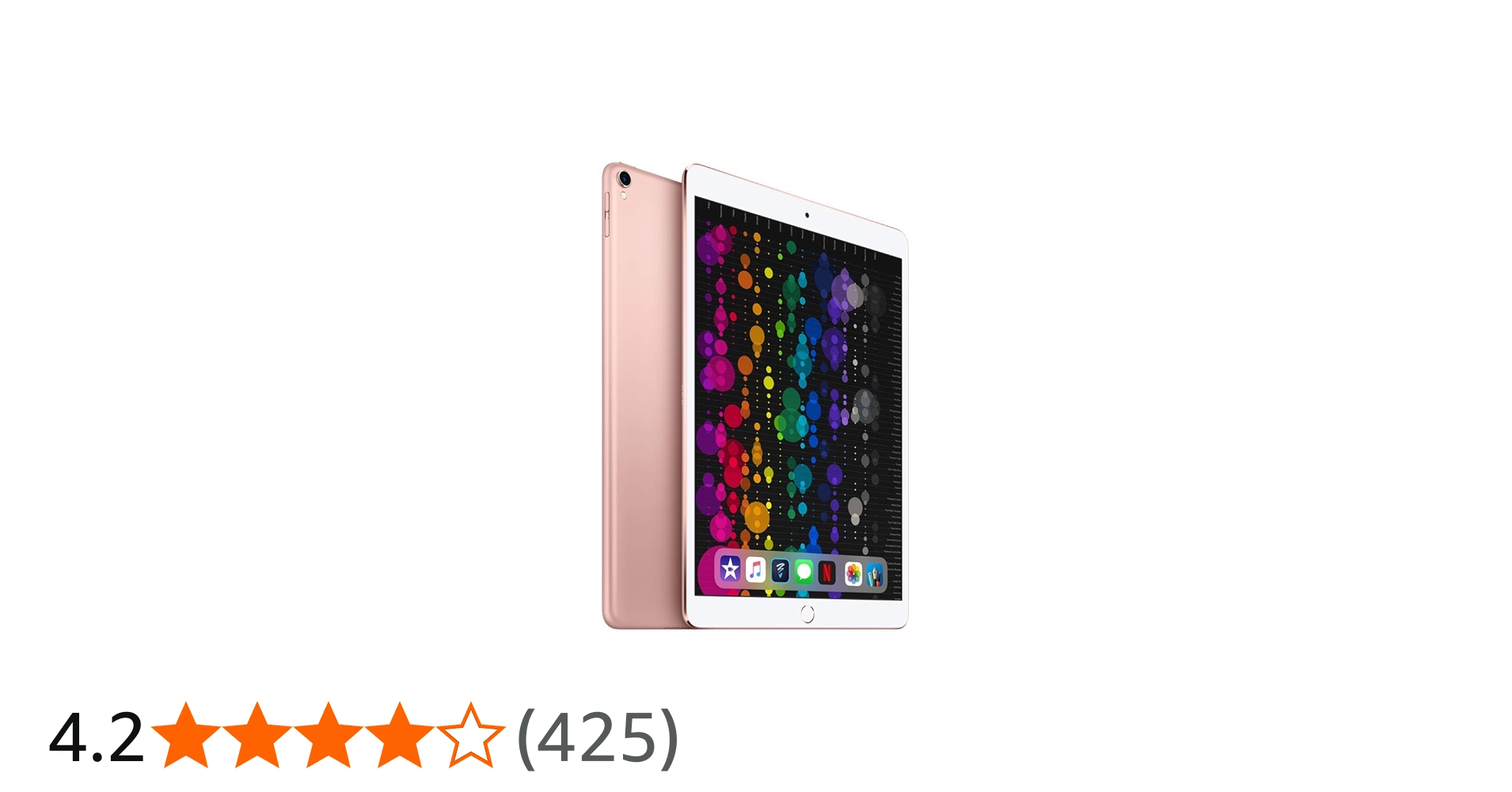 Apple iPad Pro (10.5-inch(26.6cm), Wi-Fi, 64GB) - Rose Gold