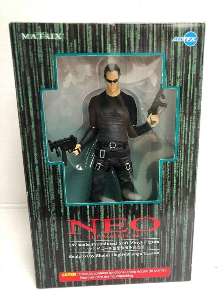 Amazon.com: Matrix Reloaded Neo the Matrix Ver. Prepaint Soft