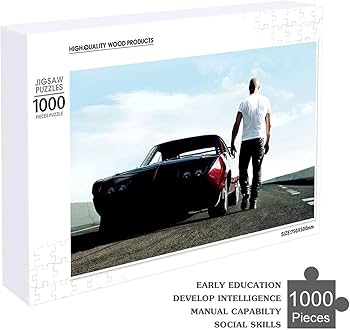 Amazon | ワイルドスピード ジグソーパズル 1000ピース パズル 木製