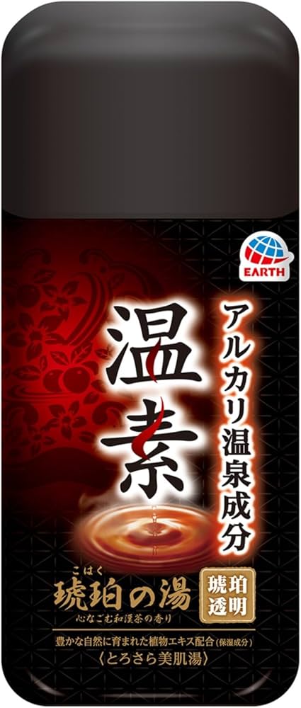 Amazon | 温素 アース製薬 琥珀の湯600g | 温素 | バスソルト 通販