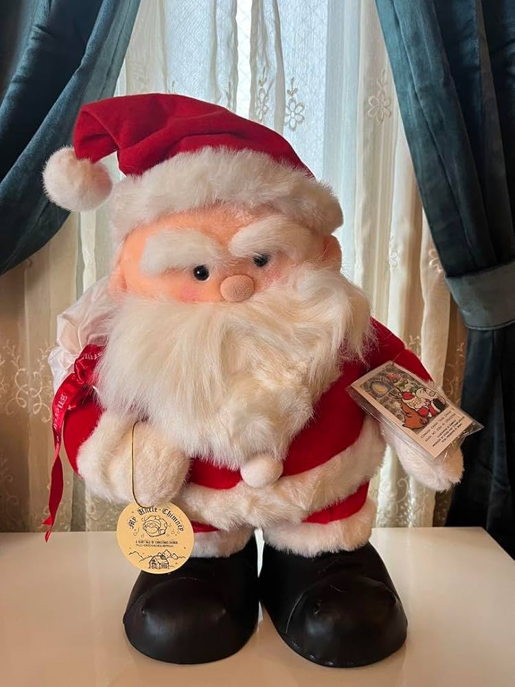 Amazon.co.jp: チムニーワールド サンタBIGぬいぐるみ（クリスマス