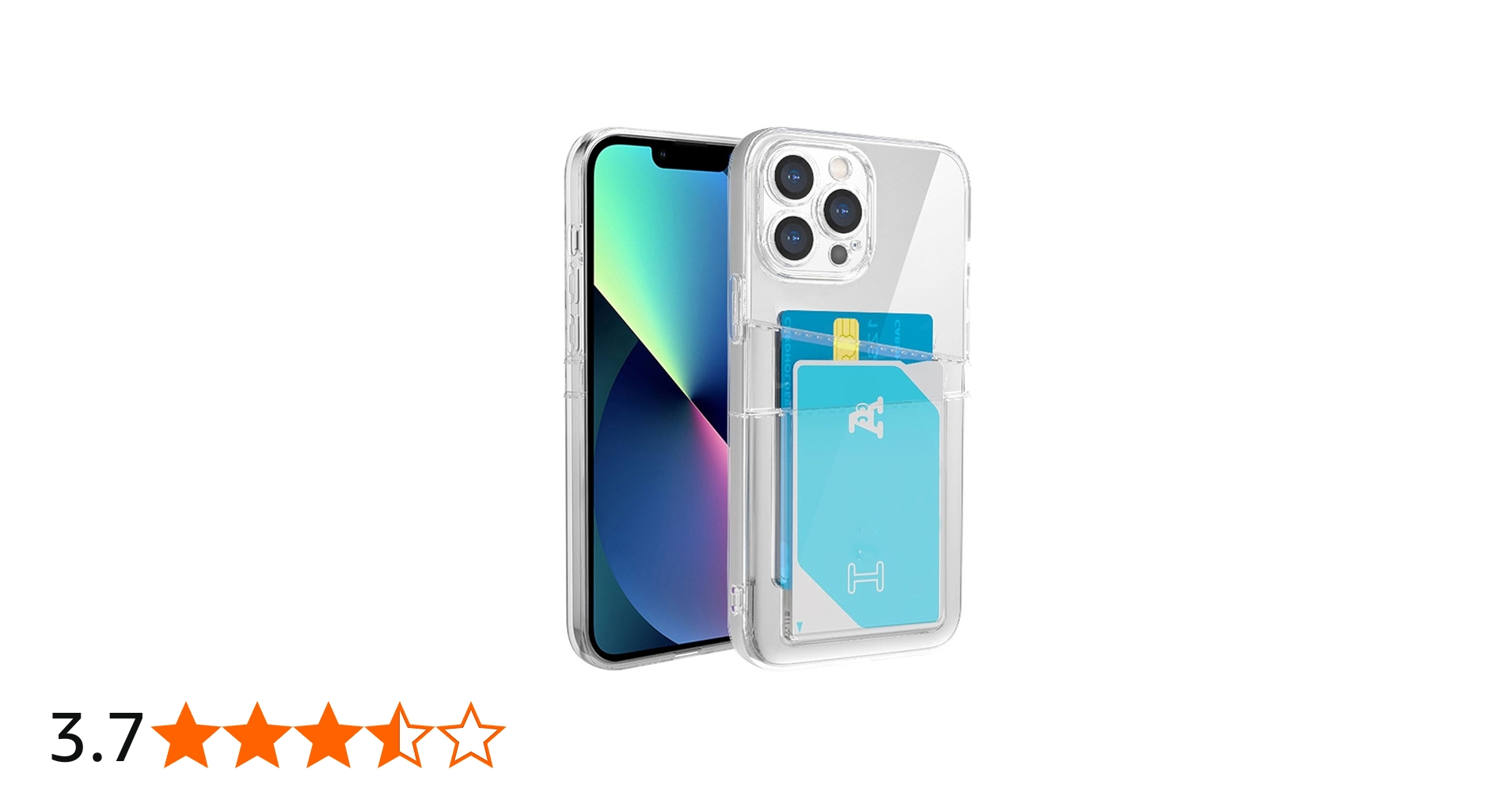 Amazon.co.jp: GOKIGIOD 適用 iPhone 14 pro max ケース クリア カード