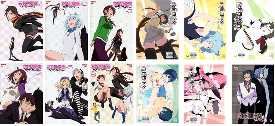 Amazon.co.jp: 夜桜四重奏 ヨザクラカルテットVol.1～6+夜桜四重奏