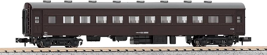 Amazon | KATO Nゲージ オハフ33 茶 戦後形 5128-3 鉄道模型 客車