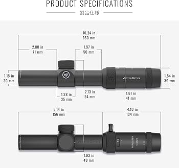 Amazon.co.jp: ベクターオプティクス ライフルスコープ フォレスター 1